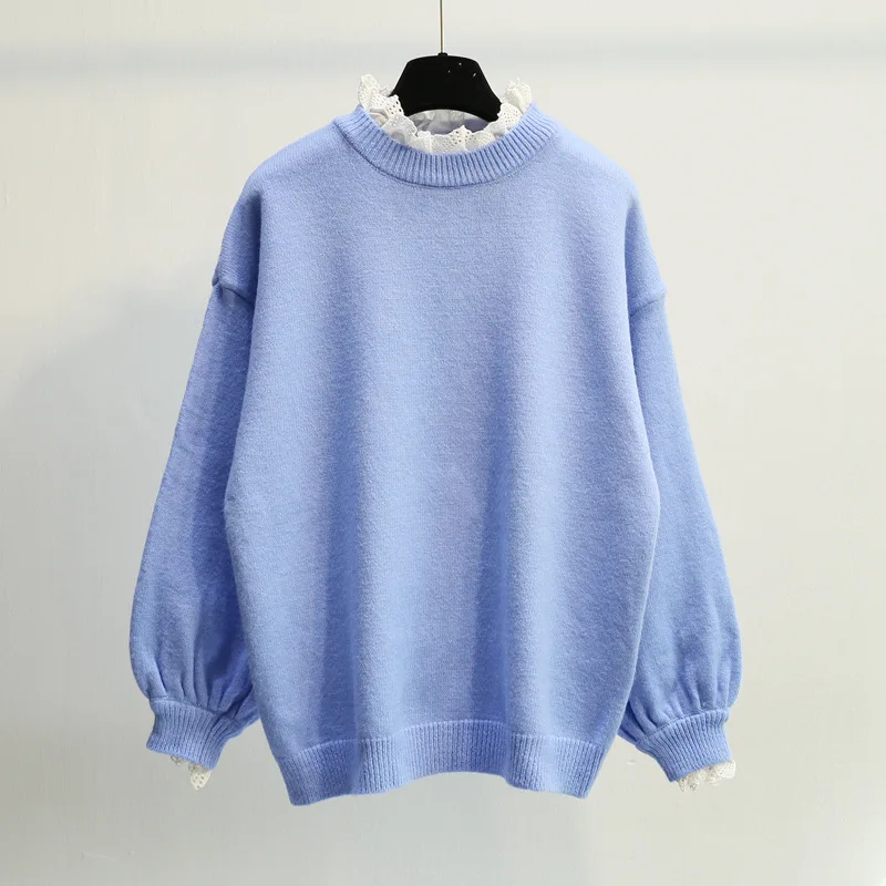 

Pullover Sweater Women 2020 Korean Style Autumn Winter Warm Soft O-Neck Long Sleeve Knitted Pullover Jumper Femme Sweater Cloths