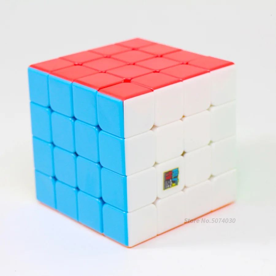 4x4 скоростной кубик Магия 4x4x4 Игра Moyu Meilong головоломка без косточек Neo Cubo Magico мини