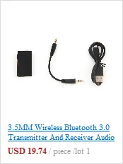 Мини USB Bluetooth V4.0 20 м 3 Мбит/с ключ двойной режим беспроводной адаптер устройства Прямая поставка