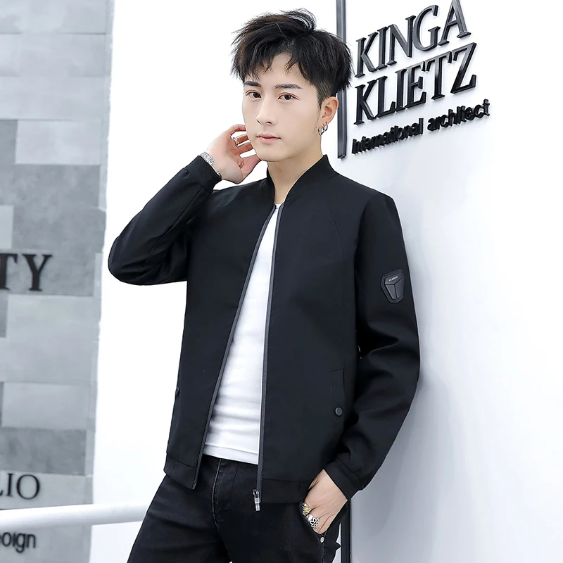 Куртка мужская 2019 новая свободная Топ рубашка Бомбер куртка хип хоп бейсбольная