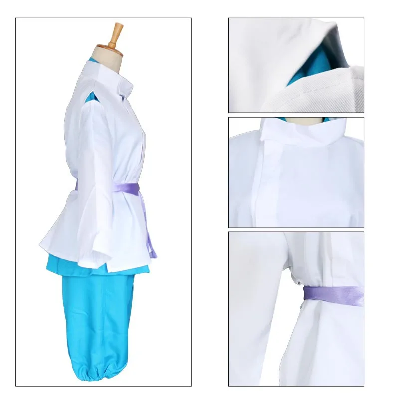 Классический костюм для костюмированной вечеринки от Sen to Chihiro no Kamikakushi Белый