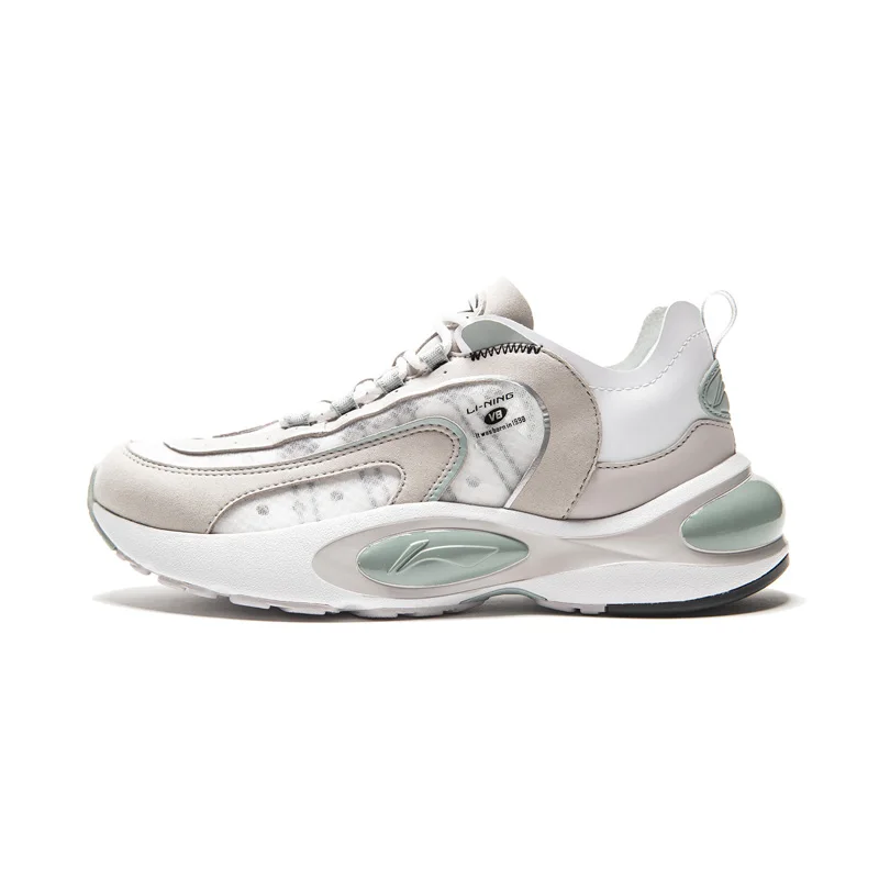 Li-Ning/женские кроссовки V8 с подушкой, LN CLOUD LITE, Ретро стиль, дышащие, с подкладом, спортивная обувь для папы, кроссовки ARHP128 XYP912 - Цвет: ARHP128-4H