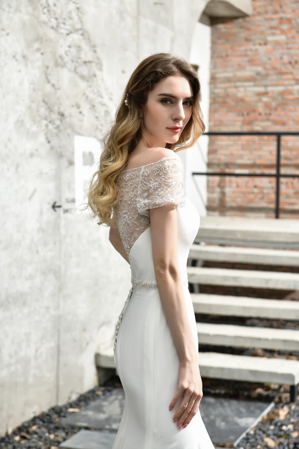 Vivian's Bridal Роскошный Кристалл Бисероплетение пышное свадебное платье винтажное