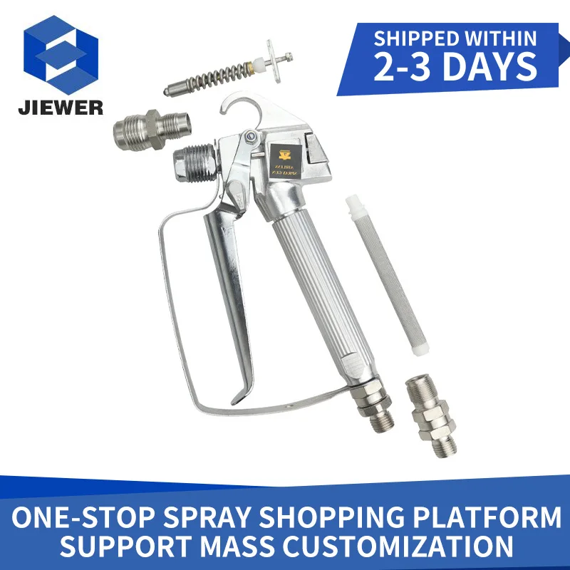 

3600PSI Airless Sprayer Gun Repair Parts Latex Paint Gun Needle Valve Seat Spray Gun Filter Joint Nozzle Profession