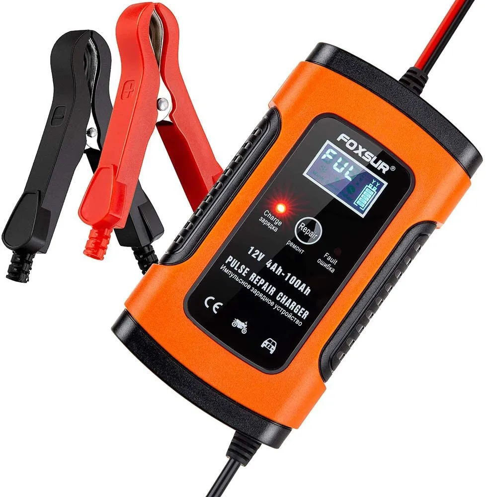 Зарядное устройство для аккумулятора мотоцикла автомобиля 110 В до 220 12 6 А