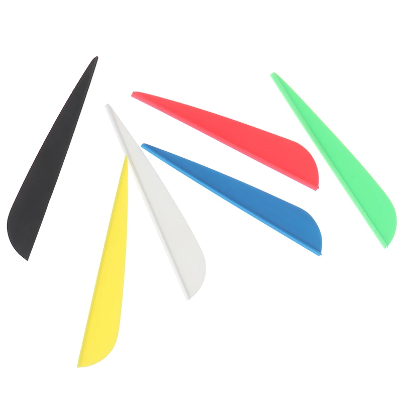 

12pcs Arrow Feather Rubber 3 Inch Feather DIY Arrow Vanes Archery Hunting Shooting Accessories