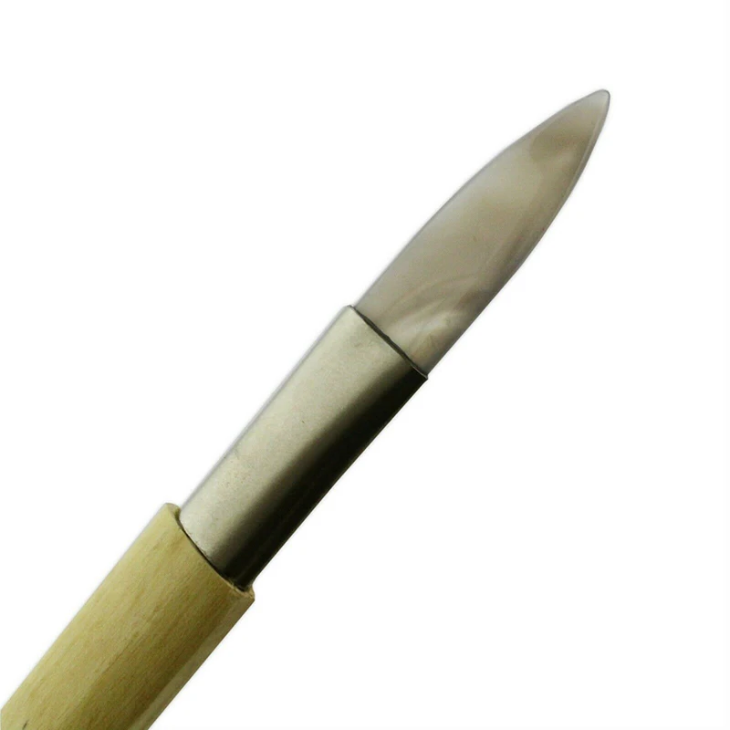 Полировщик агата с бамбуковой ручкой 1 шт. 22 см аксессуары для ювелирных изделий