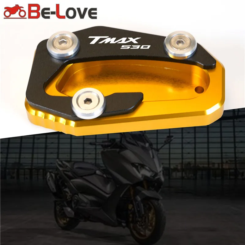 

Аксессуары для мотоцикла, боковая подставка, увеличитель, подставка, увеличитель, пластина, удлинители для Yamaha T-MAX TMAX 530 SX DX 2017 2018 2019