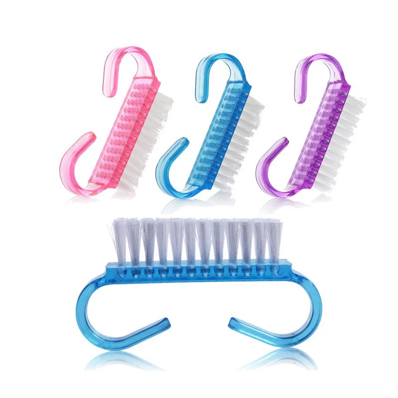 Новинка 3 шт./лот инструмент для очистки пилка маленький рожок пластиковая щетка