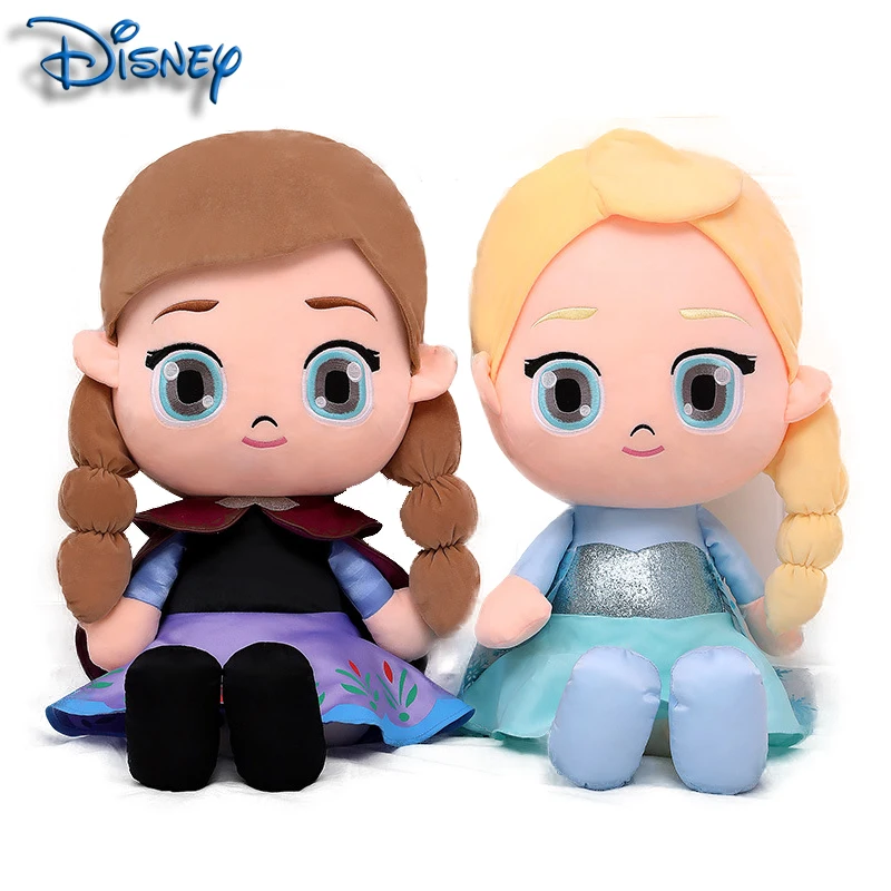 Новинка, кукла Принцессы Disney «Холодное сердце», Aisha, Анна, плюшевые игрушки в стиле фильма, Мультяшные снежные сокровища, тканевые куклы, под...