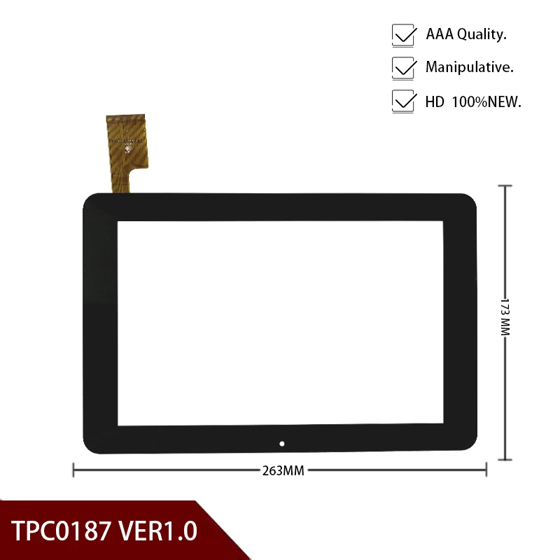 Новый оригинальный 10 1 дюймовый сенсорный экран для TPC0187 VER1.0C рукописного ввода