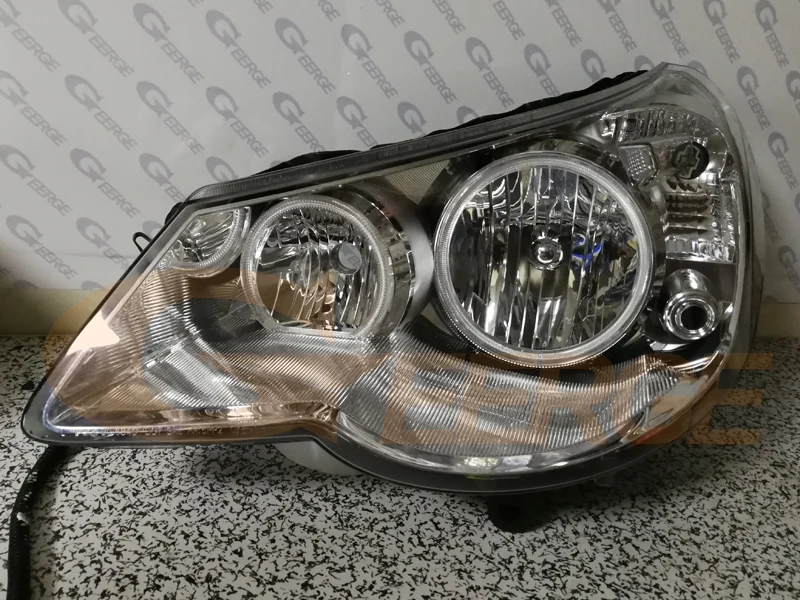 Для Chrysler Sebring 2007 2008 2009 2010 фара отличная ультра яркая CCFL ангельские глазки Halo