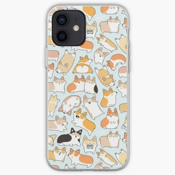 

Телефонный чехол corgilмиш корги каракули для iPhone 5 5S SE X XS XR Max 6 6S 7 8 Plus 11 12 13 Pro Max Mini Coque Силиконовый чехол