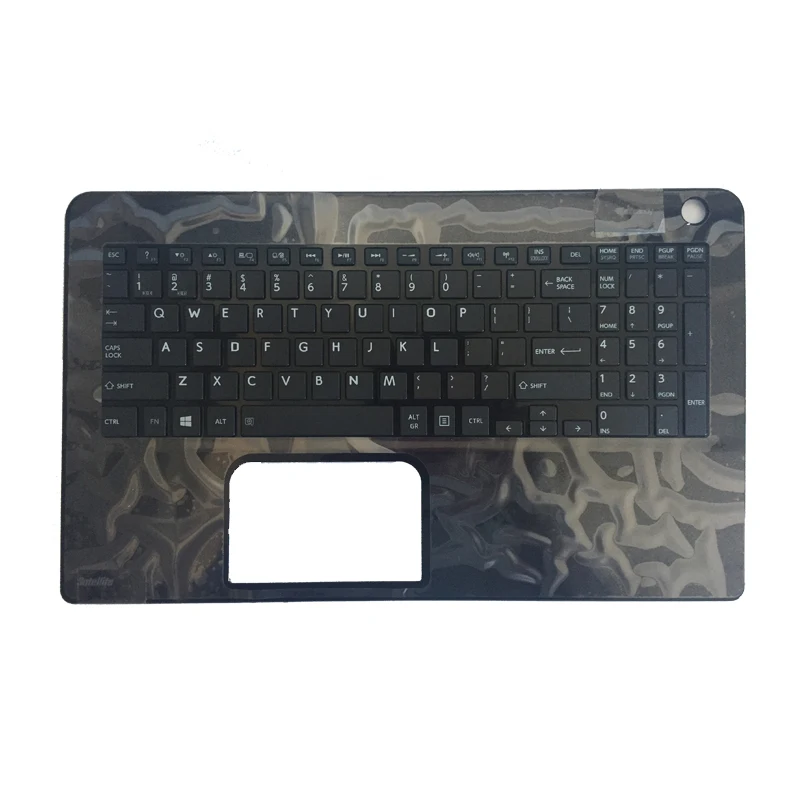 Новая клавиатура для ноутбука США Toshiba Satellite L50 B L50D L50DT L50T US с C shell EABLI00410 Черная|laptop