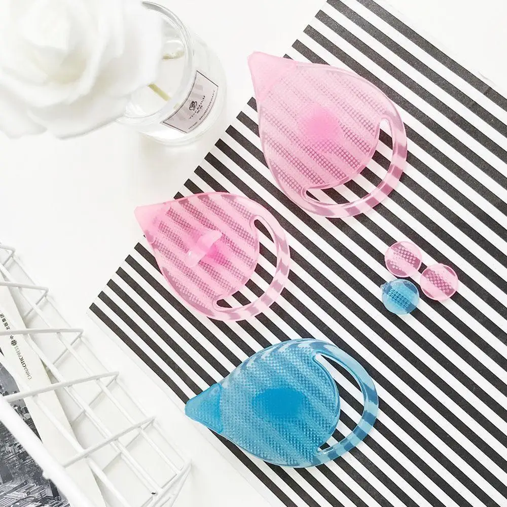 Детские массажные щетки для ванны силиконовая отшелушивающая щетка очищающее