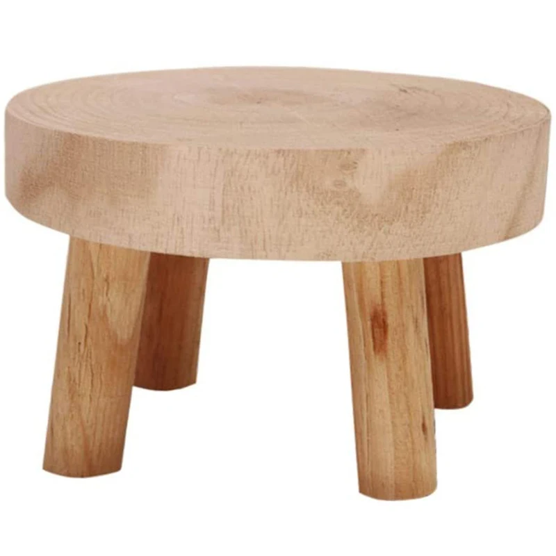 

Mini Wooden Bench Stand, Plant Stand, Flower Pot Stand, Pot Stand, Support Indoor Natural