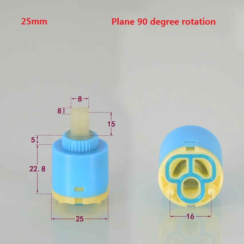 

Керамический картридж для смесителя 22/25/26 мм