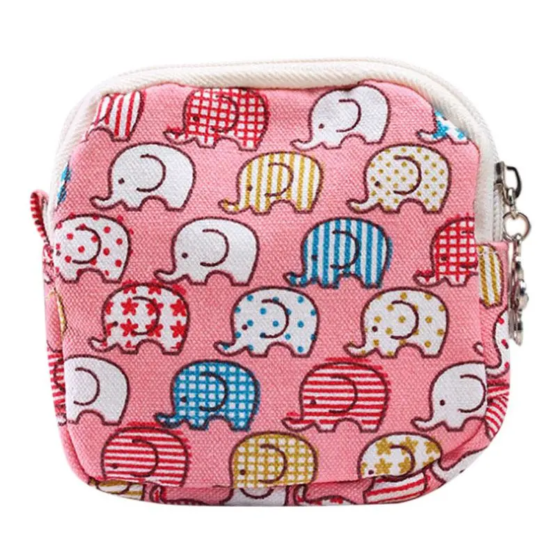 Милый мультяшный чехол для гигиенических салфеток коврик держатель кошелька