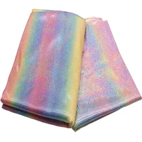 1m laser rainbow glitter sequins fabric diy craft supplies sewing princess dress wedding party decor favors gifts african fabric