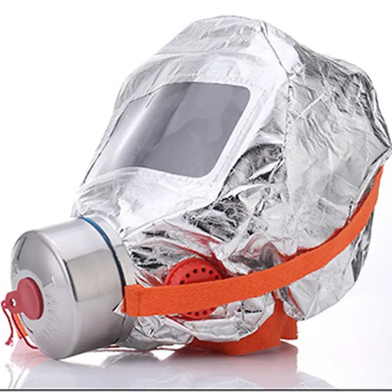 

Full Face Cover Anti Gas Anti-toxic Odor Formaldehyde Filtered Breathing Protection Shield Gear Firefighter Equipment