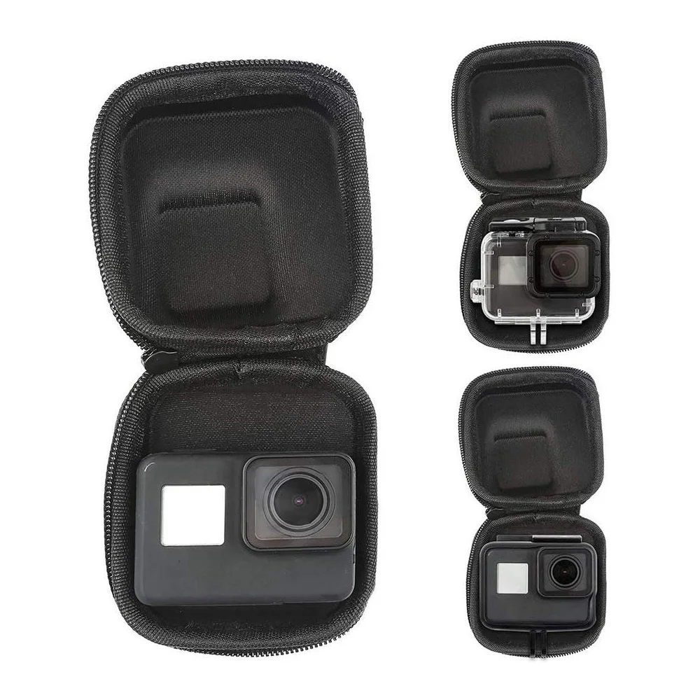 Защитный чехол для GoPro Hero 8 7 6 5 черный мини EVA аксессуары хранения|Чехлы экшн-камер|