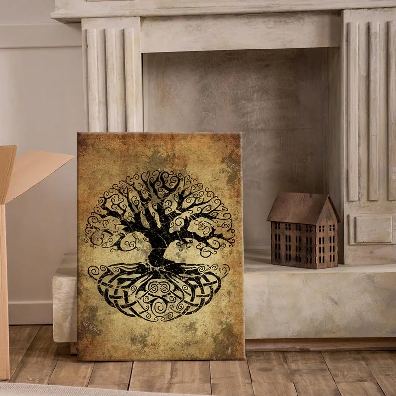 Картина на холсте Дерево жизни | Дом и сад