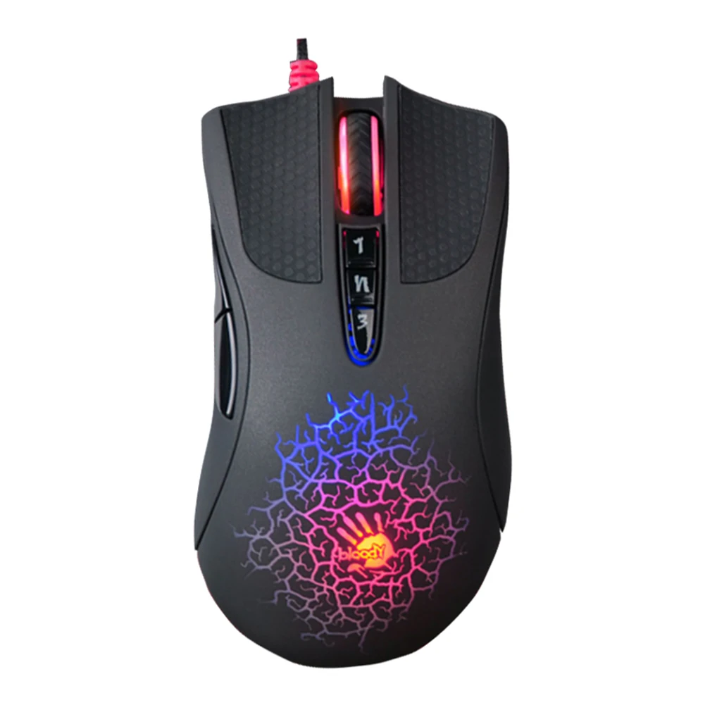 Игровая мышь Bloody A70/A90 4000/6000DPI USB оптическая цветная яркая проводная для геймеров |