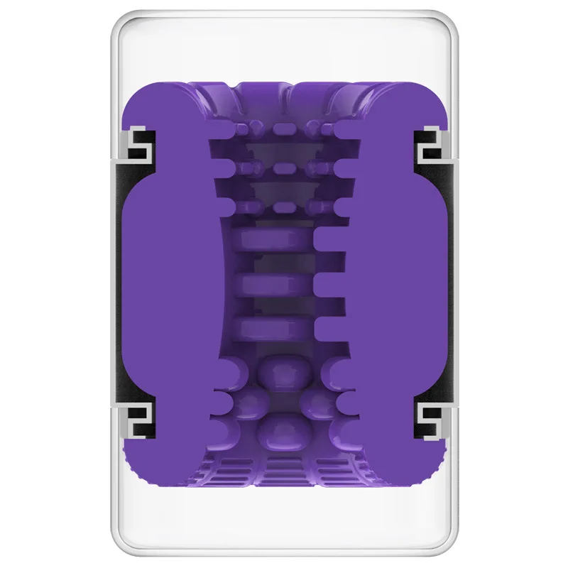 Двойной канал мужской мастурбатор чашка минет киска искусственная вагина для