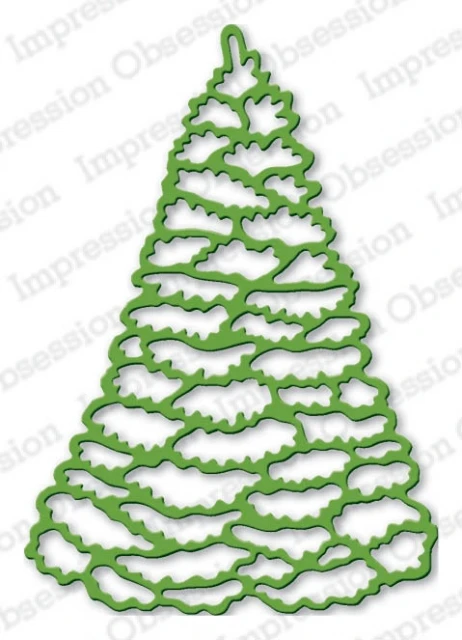 

new Hollow Christmas tree METAL CUTTING DIES Stencil Scrapbooking Photo Album Card Paper Embossing Craft DIY