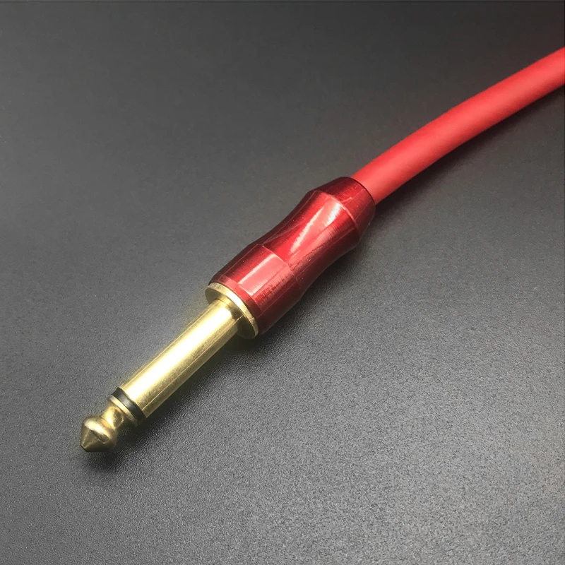 Кабель для усилителя гитары со снижением уровня шума от 6 35 до мм золотой разъем