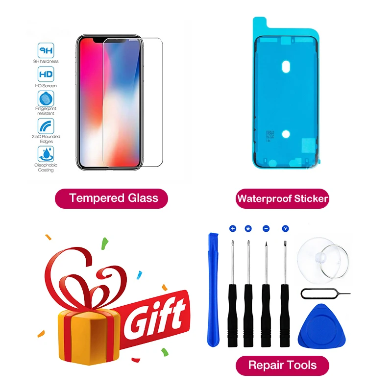 Digi-Top OEM lcd для iPhone XR сенсорный экран дисплей в сборе 1:1 oled-экран Замена протестированный TFT дисплей для iPhone XR