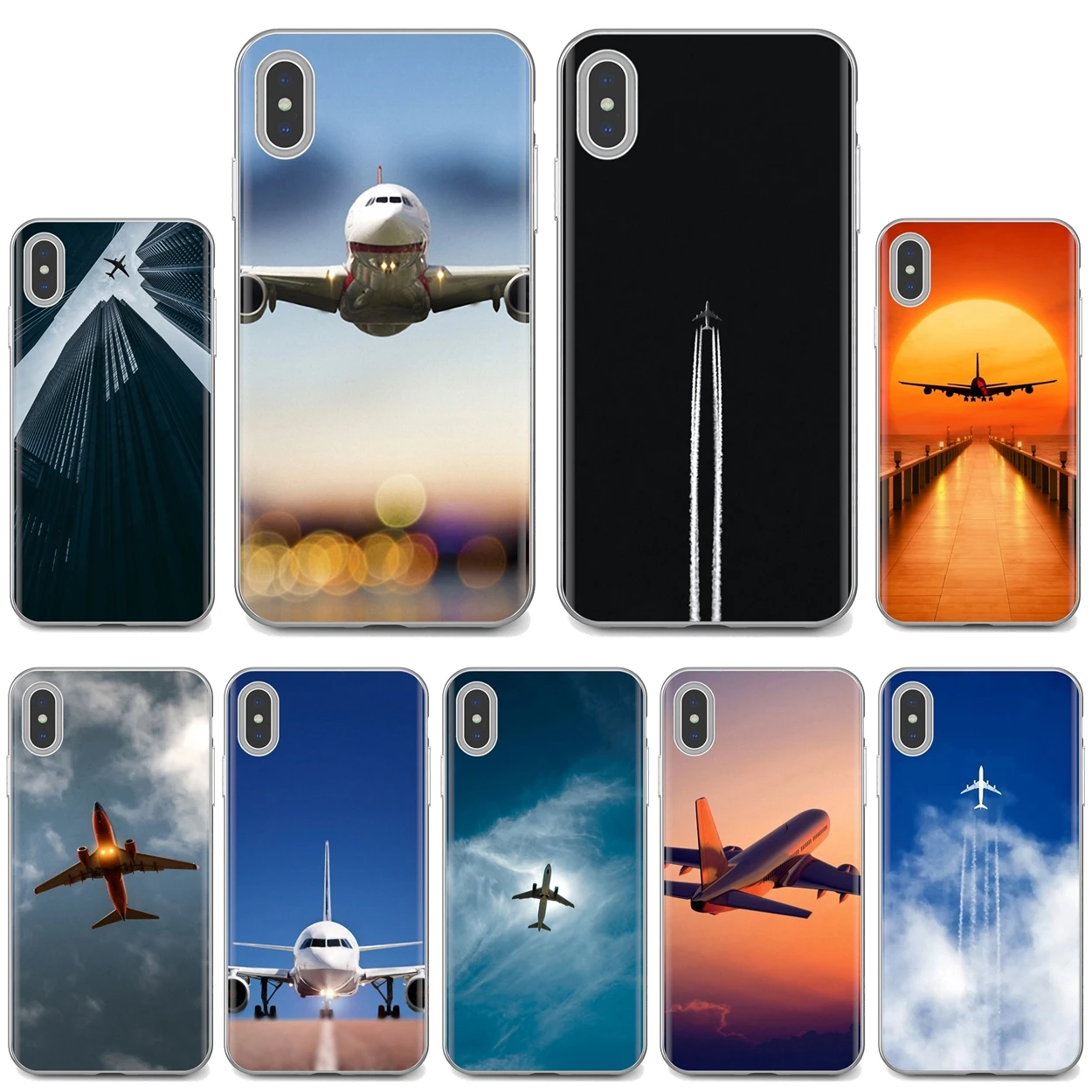 Самолёт для Huawei Y6 Y5 2019 Xiaomi Redmi Note 4 5 6 7 8 Pro Mi A1 A2 A3 6X 5X 7A удивительный силиконовый