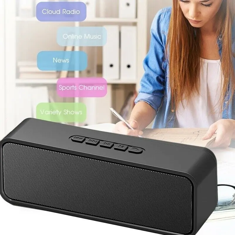 Обновленная Колонка TWS Bluetooth Саундбар сабвуфер стерео портативный динамик