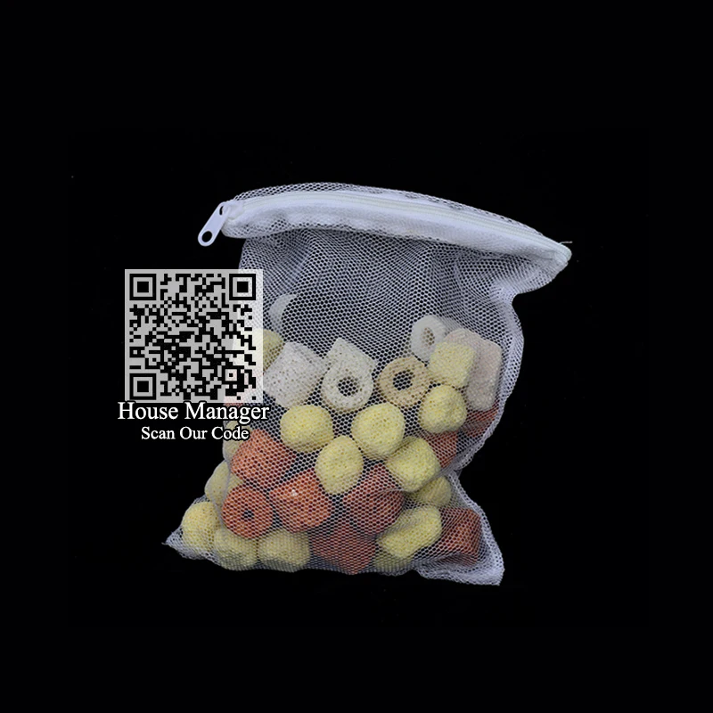 Аксессуары для аквариума сетчатый мешок-изолирующая сумка на складе шарики