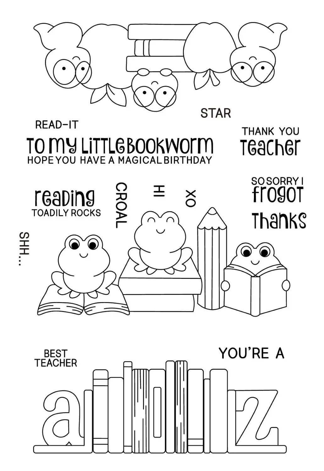 

animal Transparent Clear stamps and metal cutting dies