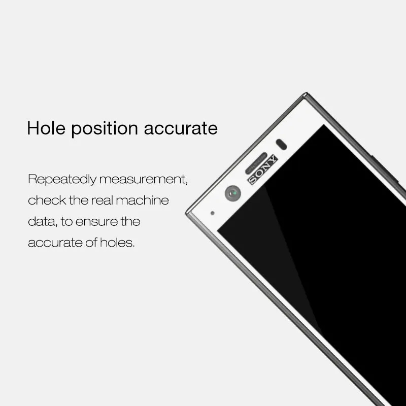 Закаленное стекло 2.5D для Sony Xperia XZ1 mini защита экрана с полным покрытием compact