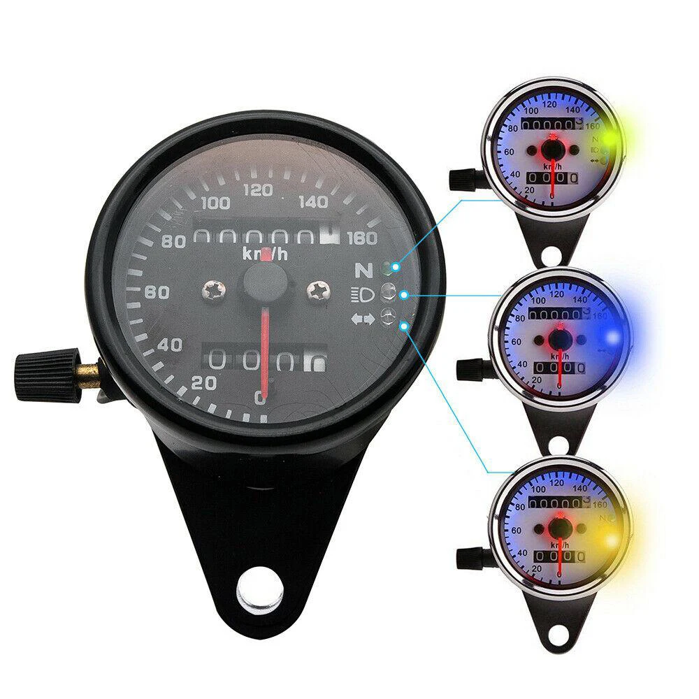 спидометр для мотоцикла Спидометр кафе гонщик мотоцикл датчик одометра