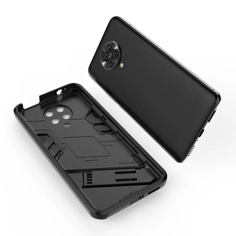 for xiaomi poco f2 pro case armor shockproof protection kickstand shell cover for mi poco f2 pro pocophone x3 nfc pocox3 cover free global shipping