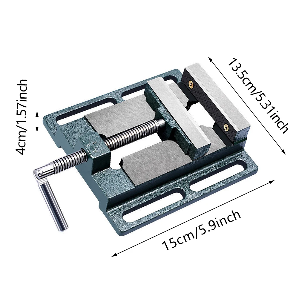 

2021 New Drill Press Vice Mini Bench Pillar Vice With Column Drill Heavy Duty Woodworking Machine Mini Bench Clamp Repair Tools