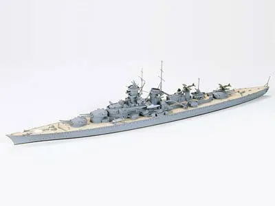 Tamiya 77520 1/700 Waterline Model Kit WWII German Battle Crusier Ship Gneisenau WarShip Toy Plastic Assembly Building | Игрушки и хобби