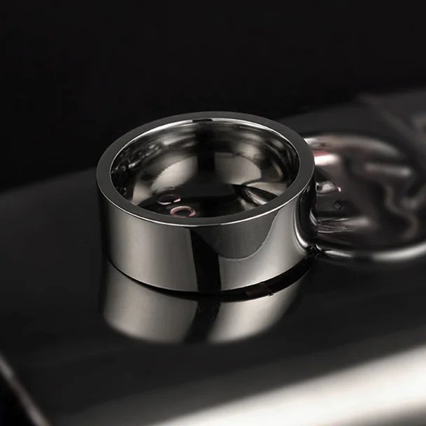 Мужские и женские кольца из нержавеющей стали серебристого цвета 8 мм|Кольца| |