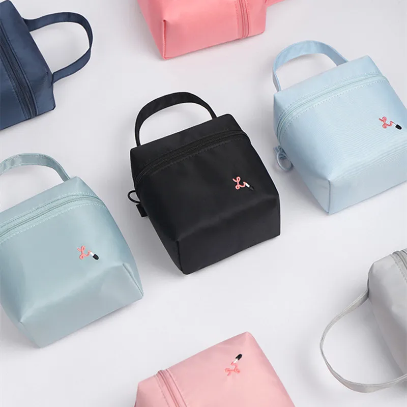 1 шт. мини сумка для макияжа губная помада хранения женский милый маленький