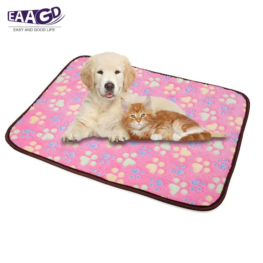 

1Pcs Double-Sided Pet Mat Dog Breathable Bamboo Fiber Mat Bed Sleeping Pad Washable for Small Medium Large Pets