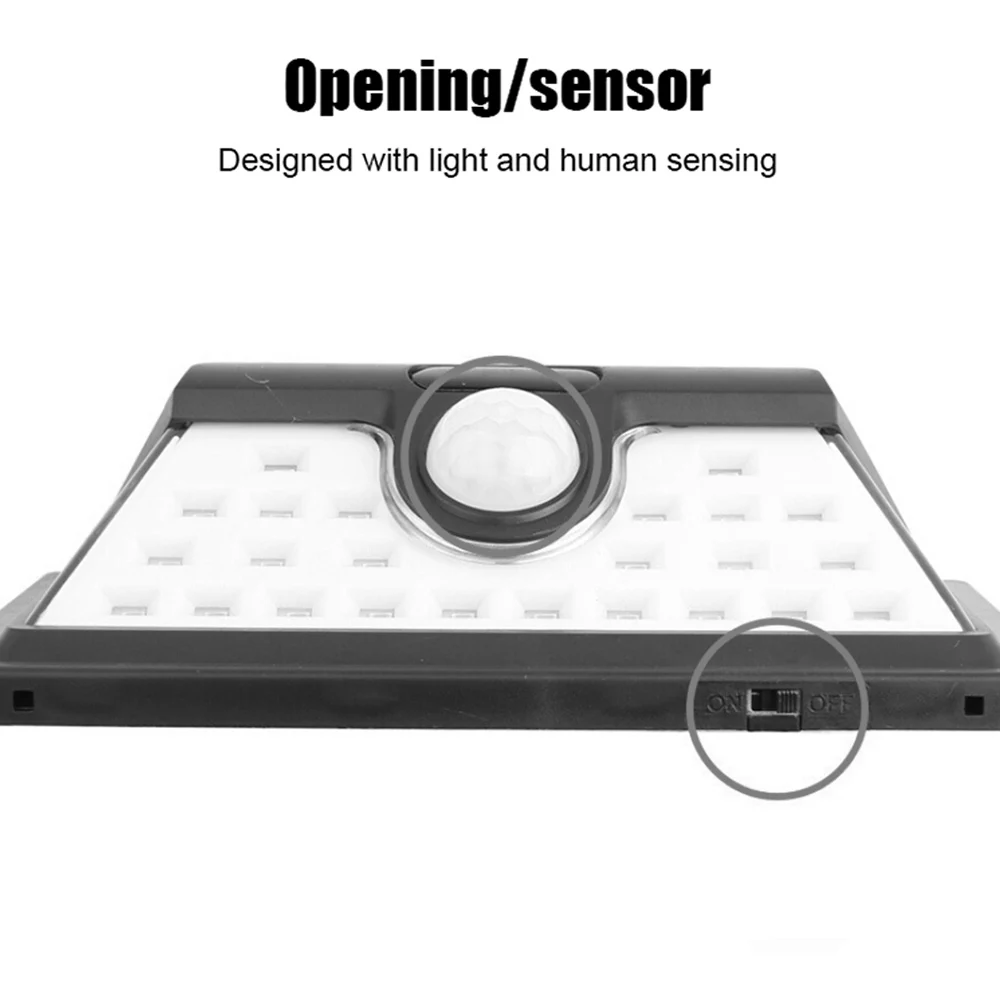 Junejour Solar Lights 32/52 Wall Light Outdoor Security Lighting Nightlight Waterproof IP65 Motion Sensor Detector 1/2PCS |