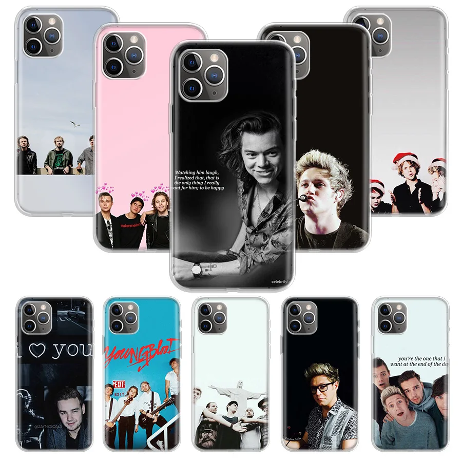 Niall Horan One Direction 1D для Apple iPhone 7 8 Plus 11 12 Mini Pro 10 X XS XR 6 6S 5 5S SE Max мягкий прозрачный