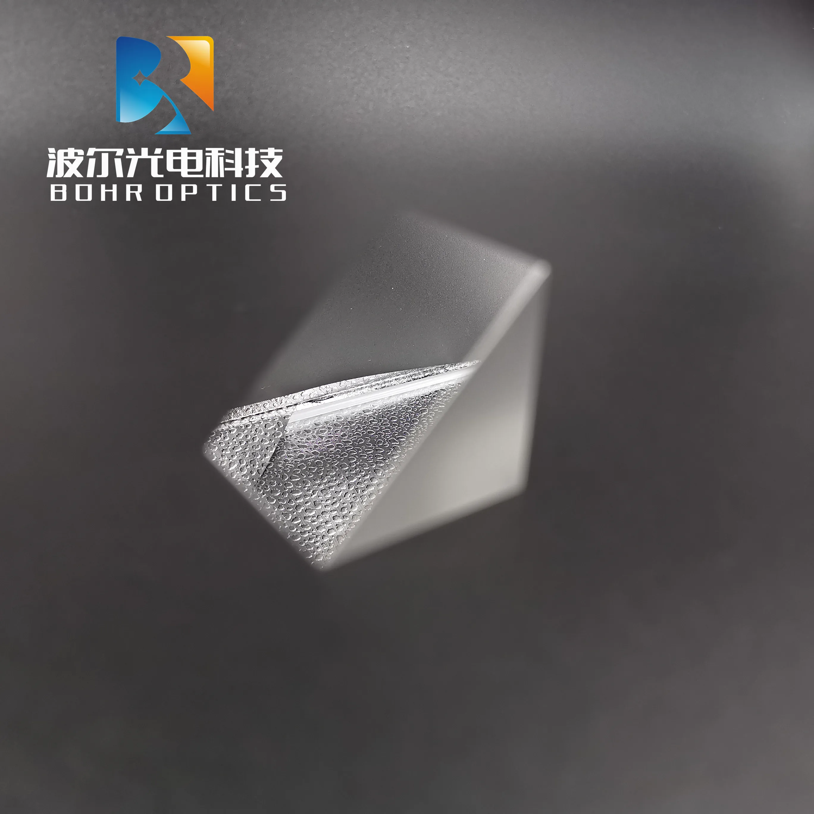 Оптическая призма с прямым углом 20x20x20 мм покрытие из стекла Al (K9) оптические