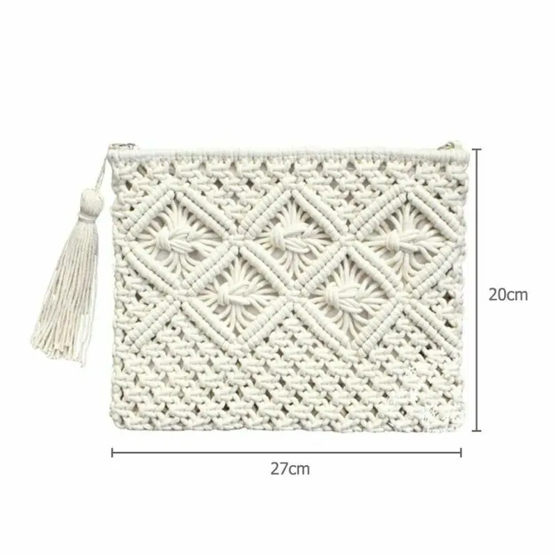 Для женщин милая сумка клатч с бахромой Портативный ручной работы вечерние туфли