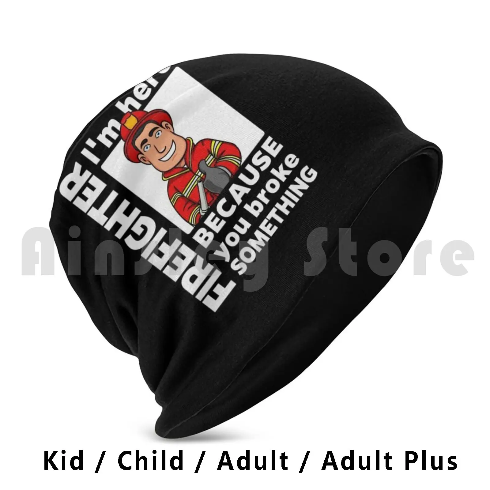 Гордый пожарный феервер-Я здесь облегающая шапочка Кепка для углубления