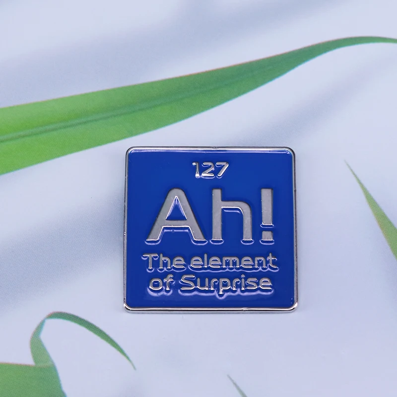 А! The element of surprise брошь science периодический элемент эстетический дизайн ученые