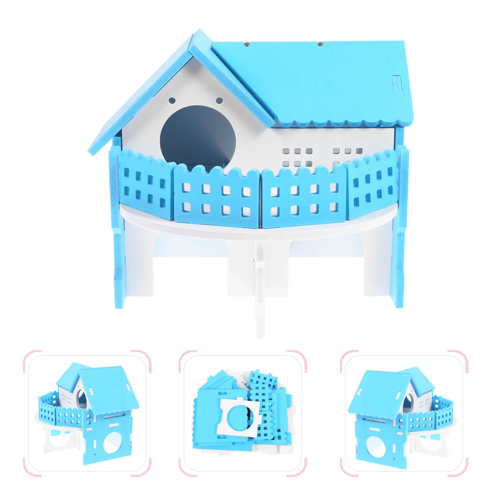 

Double Layers Hamster Villa Hamster Small Pet Funny Hideout